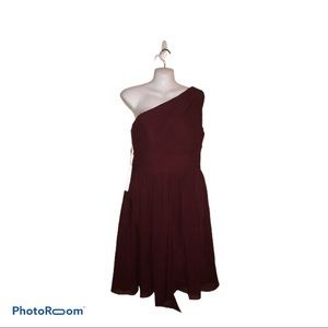 Jj’s House one shoulder dress NWT